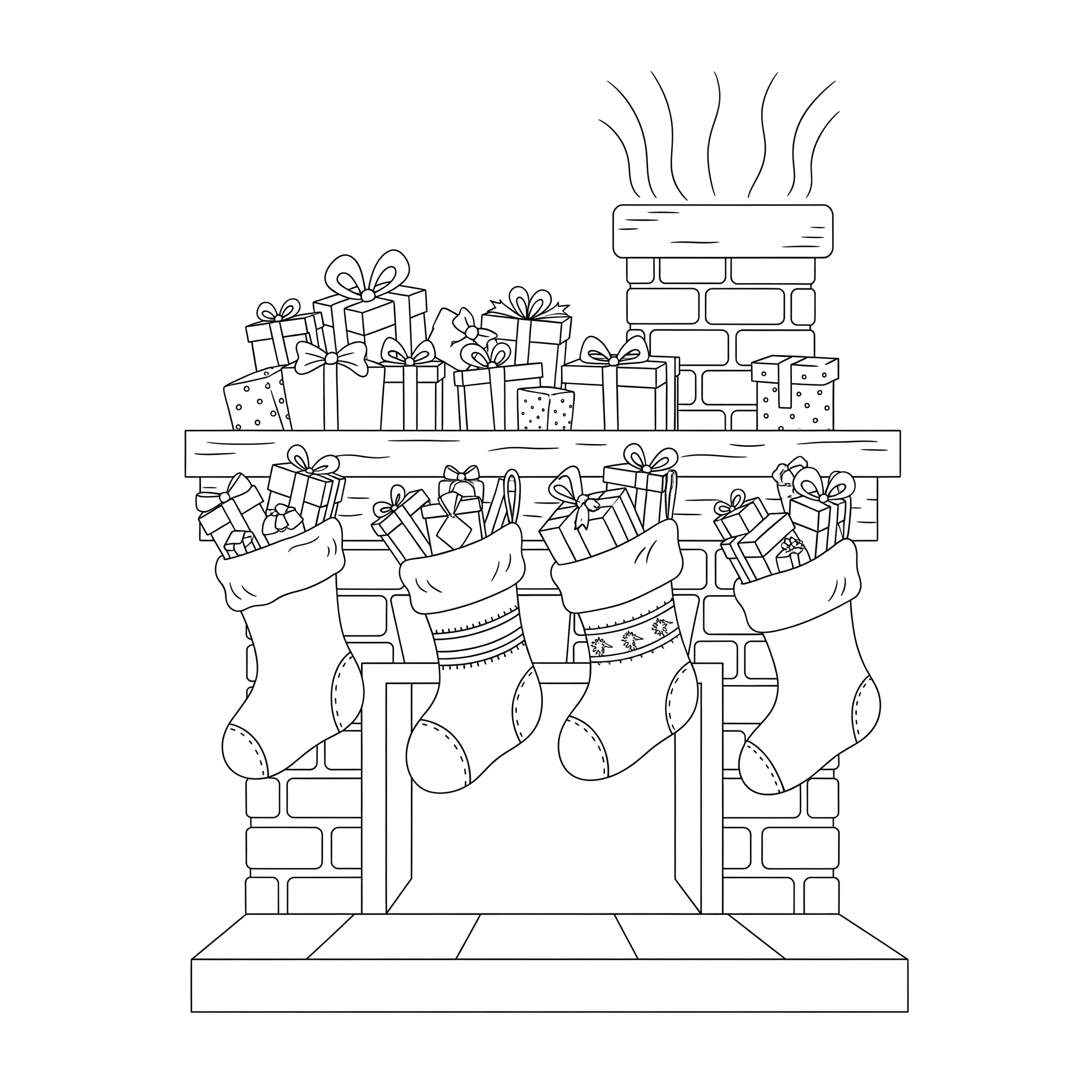 Santa's Christmas Stockings